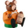 Smoker mini - Bear - 8 cm / 3.1 inch