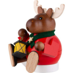 Smoker mini - Moose - 8 cm / 3.1 inch