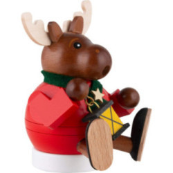 Smoker mini - Moose - 8 cm / 3.1 inch