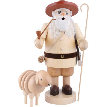 Räuchermännchen Schäfer mit Schaf - 34 cm