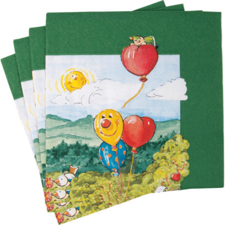 Servietten Picus-Festtag - 20 Stück - 16,5 cm