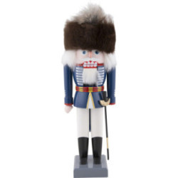 Nutcracker - British Hussar - 26 cm / 10 inch