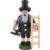 Räuchermännchen Schornsteinfeger mit Leiter - 18 cm