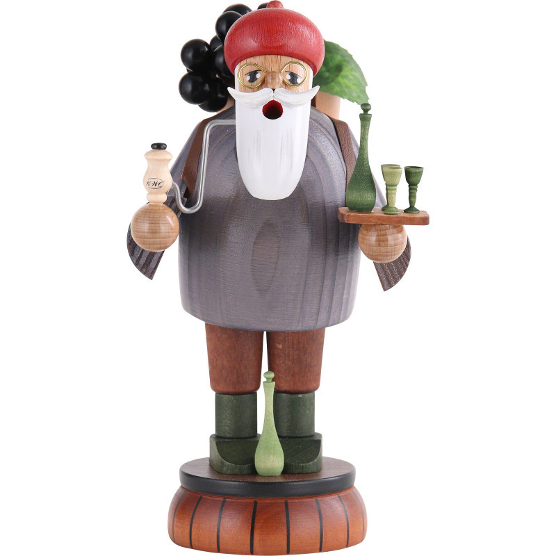 Räuchermännchen Weinhändler - 19 cm