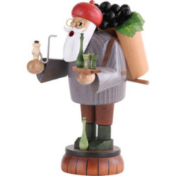 Räuchermännchen Weinhändler - 19 cm