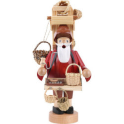 Räuchermännchen Korbhändler - 23 cm
