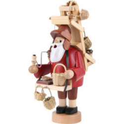 Räuchermännchen Korbhändler - 23 cm