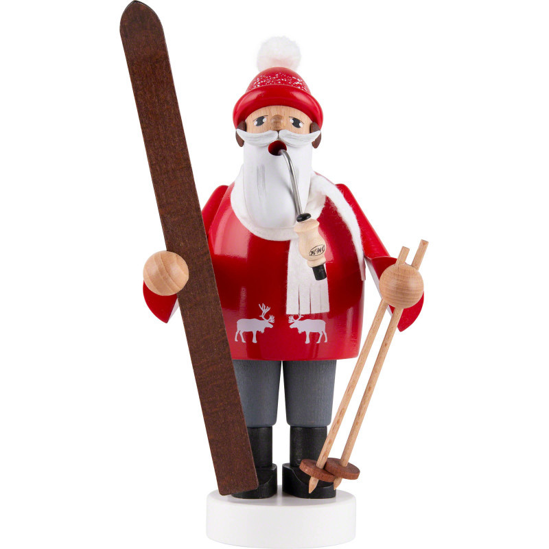 Räuchermännchen Skifahrer - 19 cm