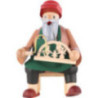 Räuchermännchen Schwibbogenmacher - Kantenhocker - 16 cm