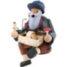 Smoker - Mushroom Picker - Shelf Sitter - 14 cm / 6 inch