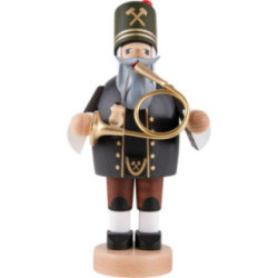Smoker - Miner with Horn - 20 cm / 8 inch