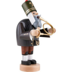 Smoker - Miner with Horn - 20 cm / 8 inch
