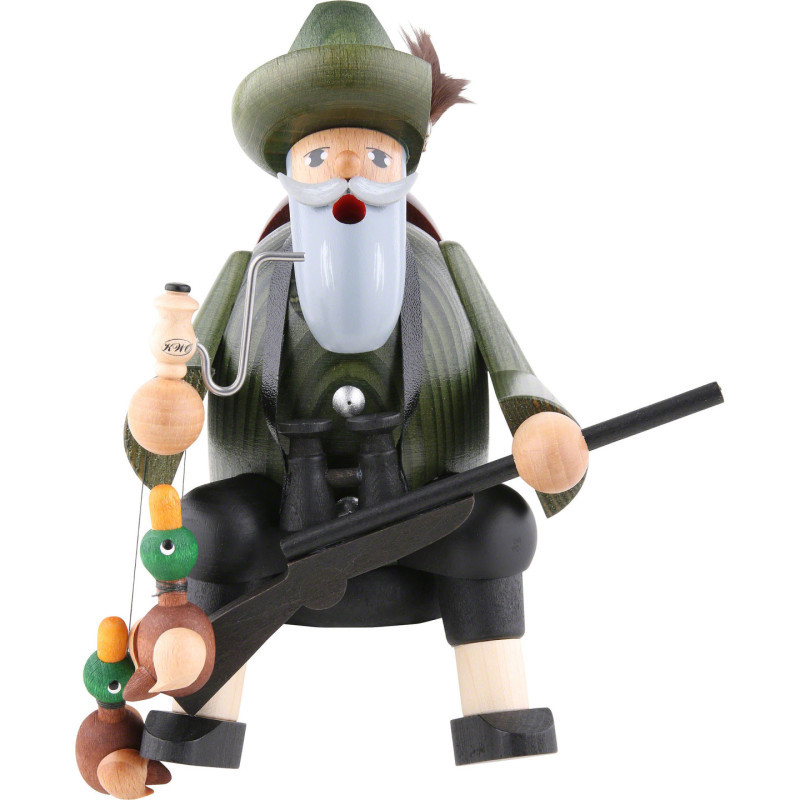 Räuchermännchen Kantenhocker Förster - 15 cm