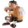 Räuchermännchen Kaffeesachse - Kantenhocker - 24 cm