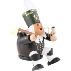 Räuchermännchen Bergmann - Kantenhocker - 27 cm