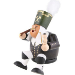 Räuchermännchen Bergmann - Kantenhocker - 27 cm