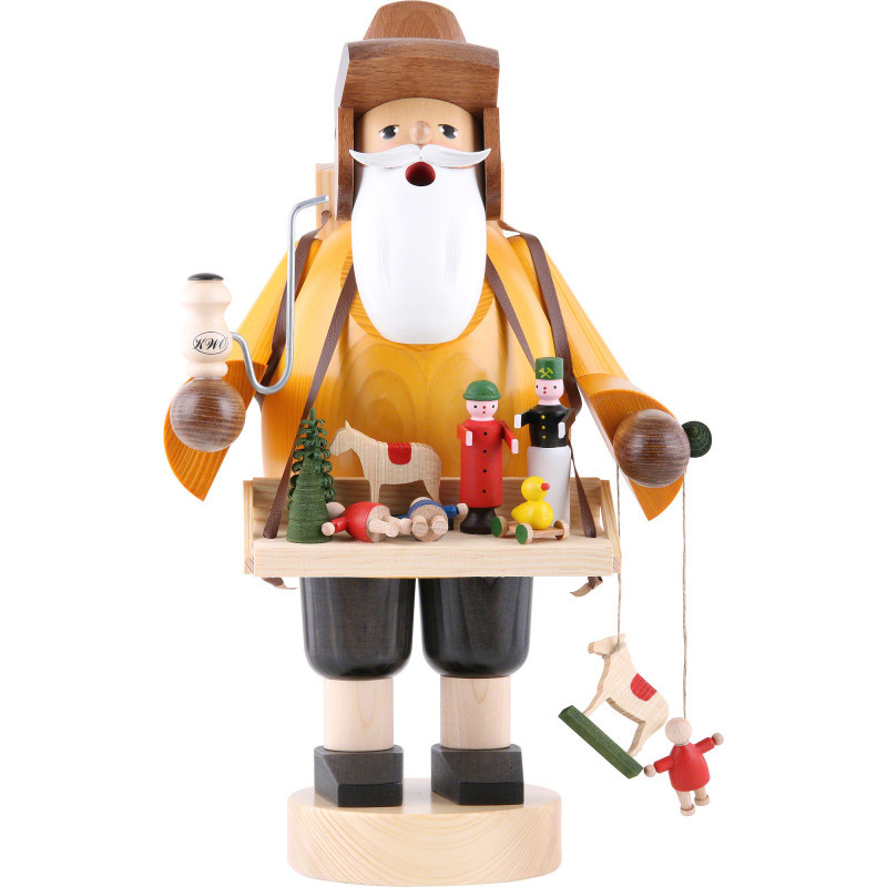 Räuchermännchen Spielzeughändler - 35 cm