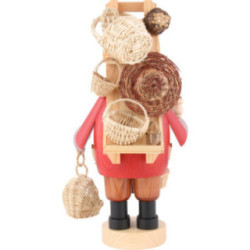 Räuchermännchen Korbhändler - 43 cm