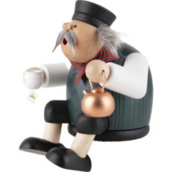 Smoker - "Tea Time" - 15 cm / 5.9 inch