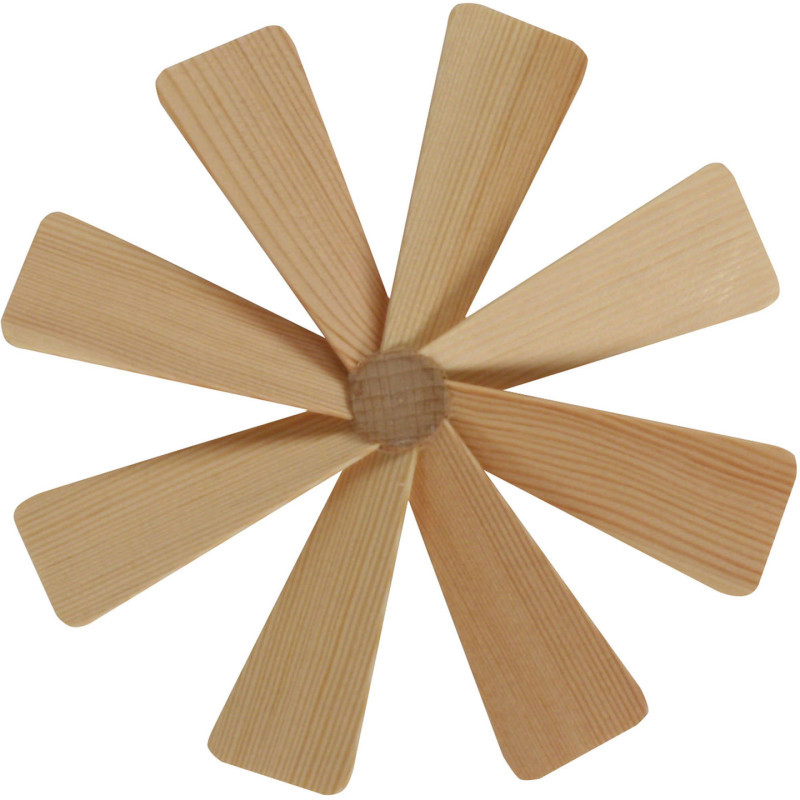 Replacement Wheel with Wings for Christmas Pyramid - Diameter   13 cm / 5 inch