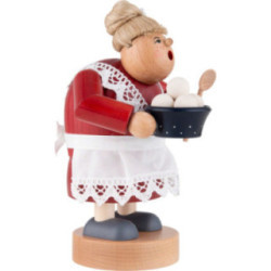 Räuchermännchen Kloßfrau - 21 cm