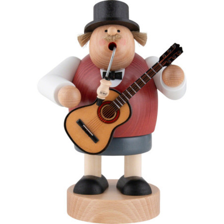 Räuchermännchen Gitarrist - 21 cm