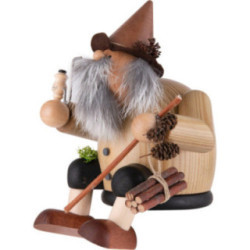 Räuchermännchen Kantenhocker Waldwichtel - 15 cm