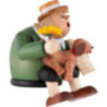 Smoker - Dog Lover - Shelf Sitter - 16 cm / 6.3 inch