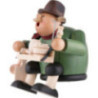 Smoker - Woodcraft Seller - Shelf Sitter - 15 cm / 6 inch