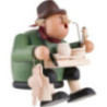 Smoker - Woodcraft Seller - Shelf Sitter - 15 cm / 6 inch