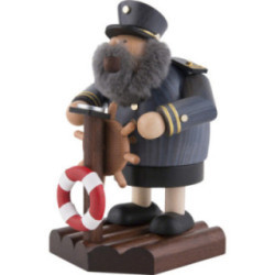 Räuchermännchen Kapitän - 20 cm