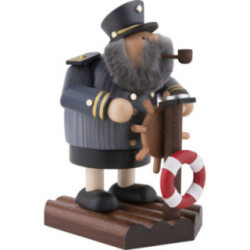 Räuchermännchen Kapitän - 20 cm