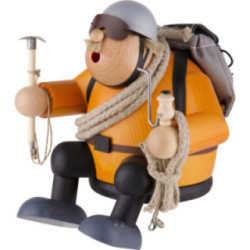 Smoker - Mountain Climber - Shelf Sitter - 16 cm / 6,3 inch