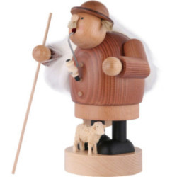 Smoker - Shepherd with Staff - 18 cm / 7 inch
