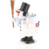 Smoker - Snowman - 20 cm / 8 inch