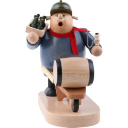 Räuchermännchen Bierhändler - 19 cm