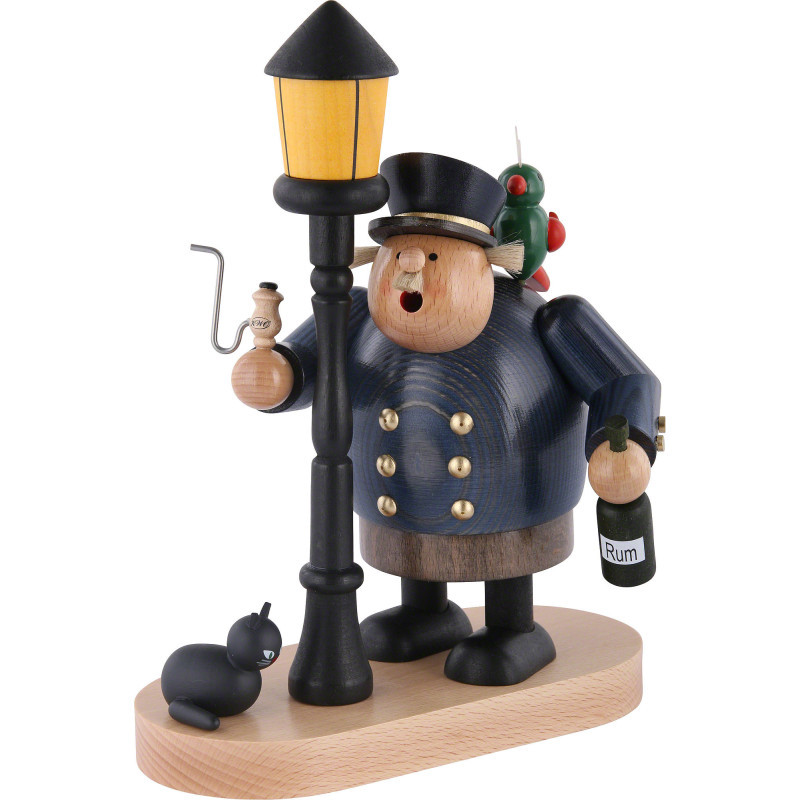 Räuchermännchen Betrunkener Kapitän - 24 cm