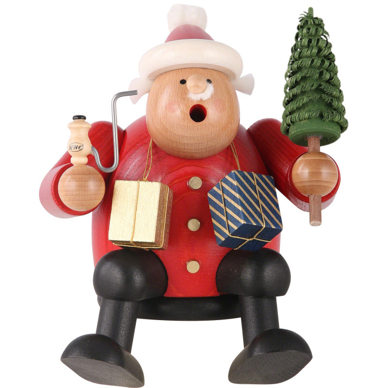 Smoker - Santa Claus - Shelf Sitter - 15 cm / 6 inch