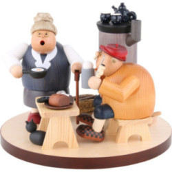 Räuchermännchen Bauernstube 3-teilig - 22 cm