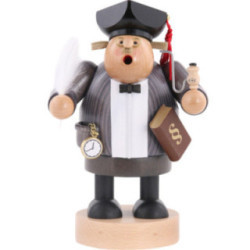 Räuchermännchen Advokat mit Gesetzbuch - 20 cm