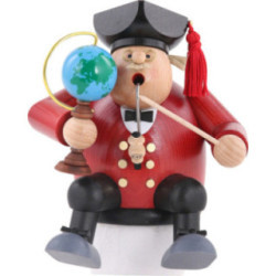 Räuchermännchen Professor - Kantenhocker - 16 cm