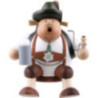 Räuchermännchen Wanderer - Kantenhocker - 17 cm