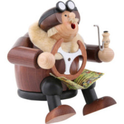 Räuchermännchen Pilot - Kantenhocker - 15 cm