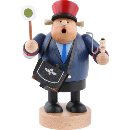 Räuchermännchen Eisenbahner - 20 cm
