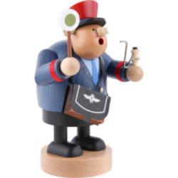 Räuchermännchen Eisenbahner - 20 cm