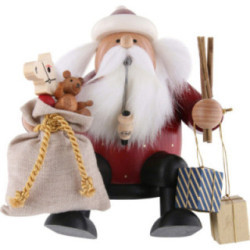 Smoker - Santa Claus - Shelf Sitter - 16 cm / 6 inch