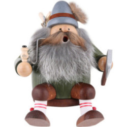 Smoker - Woodchopper - Shelf Sitter - 16 cm / 6 inch