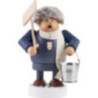 Räuchermännchen Schneeschipper - 19 cm
