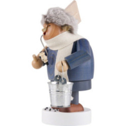 Räuchermännchen Schneeschipper - 19 cm