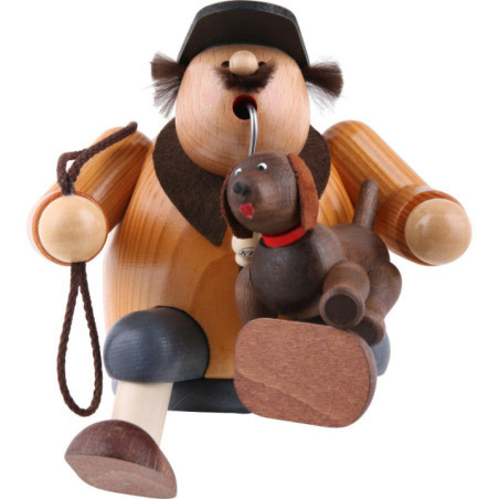 Räuchermännchen Hundefreund - Kantenhocker - 16 cm